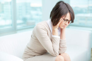 Picture of a woman with orofacial pain